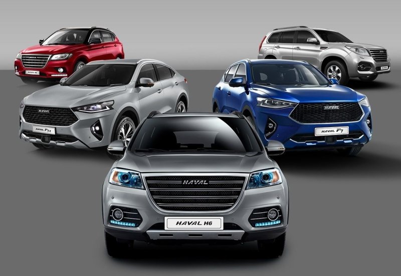 Haval Модельный ряд 2020