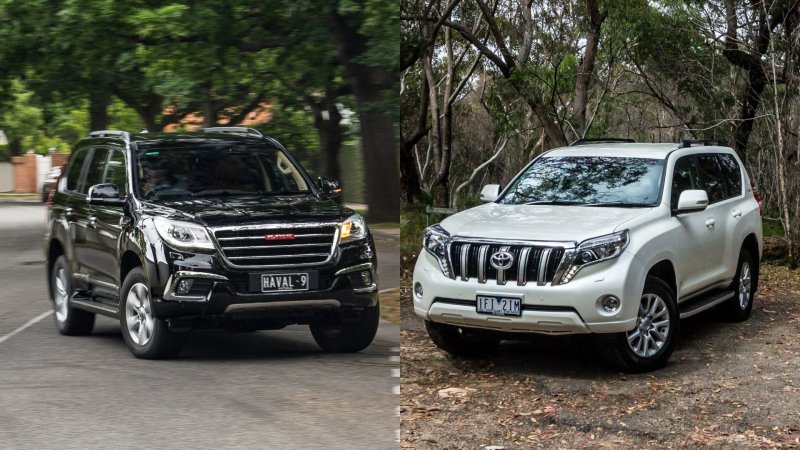 Haval h9 vs Prado