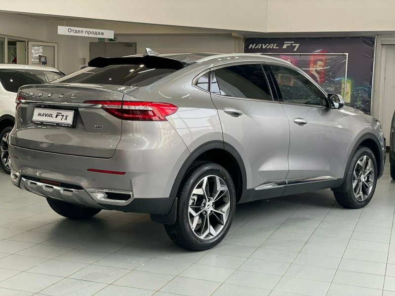 Haval f7x серый