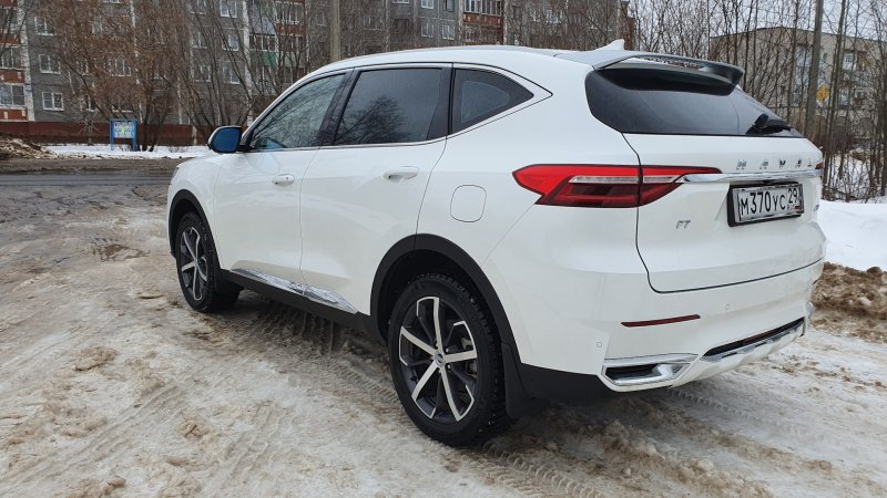 Haval f7 Premium белый