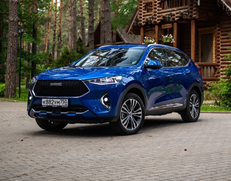 Haval f7 зеленый