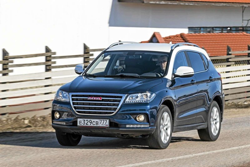 Haval внедорожник голубой