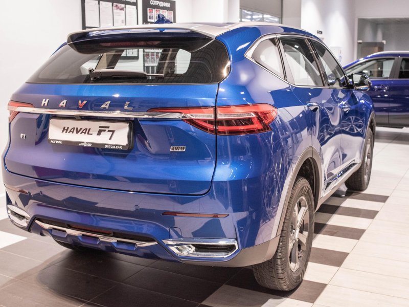 Haval f7 морская волна