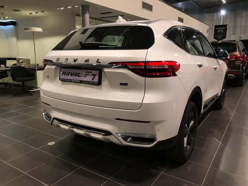 Haval f7 Premium белый