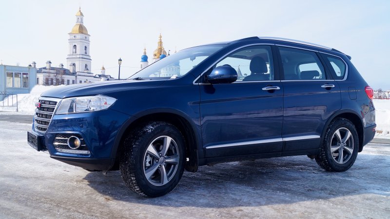 Машина Haval h6 синий
