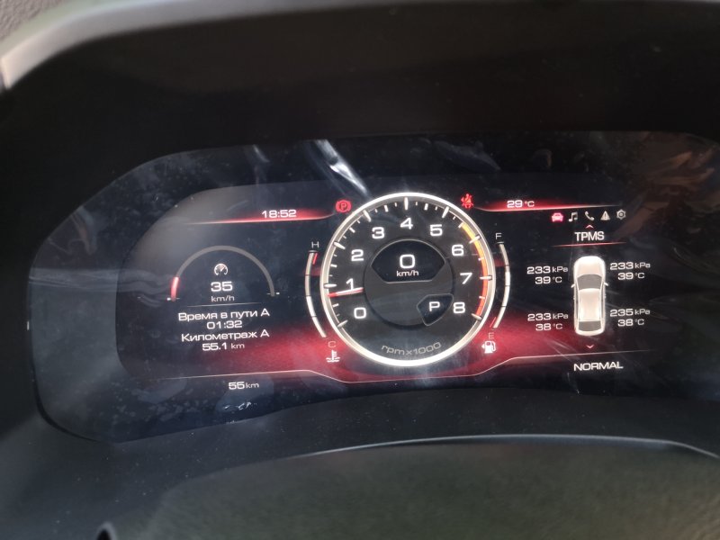 Приборная панель Haval h9