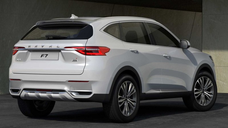 Haval f7 2022 Рестайлинг