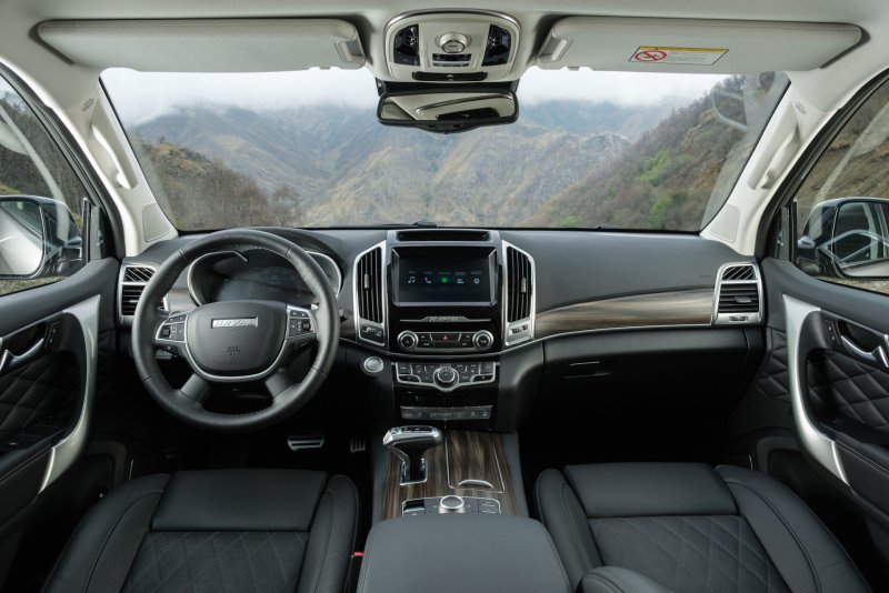 Haval h9 интерьер