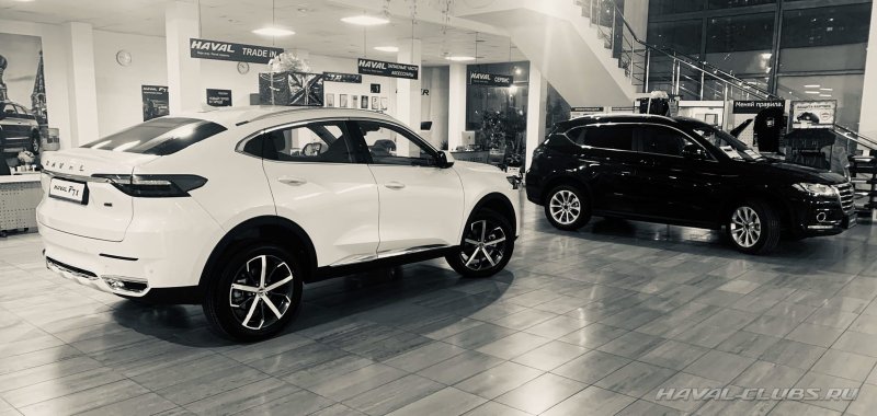 Пороги на Haval f7x