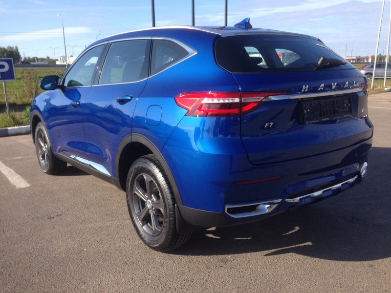 Haval f7x синий