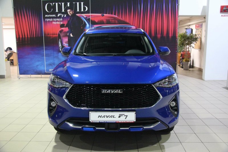 Haval f7 2.0 AMT, 2021 красный