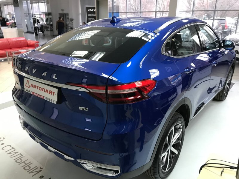 Хавал ф7 х синий в обвесе