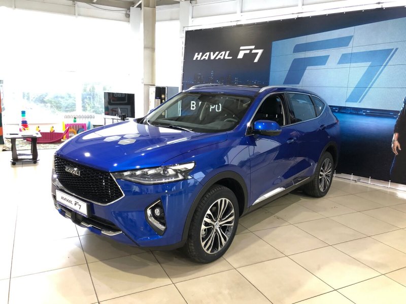 Haval 7x синяя 2020