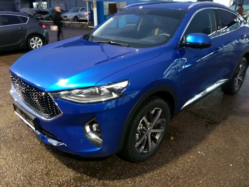 Haval f7x синий