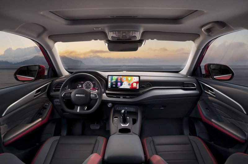 Haval f7 2022 интерьер