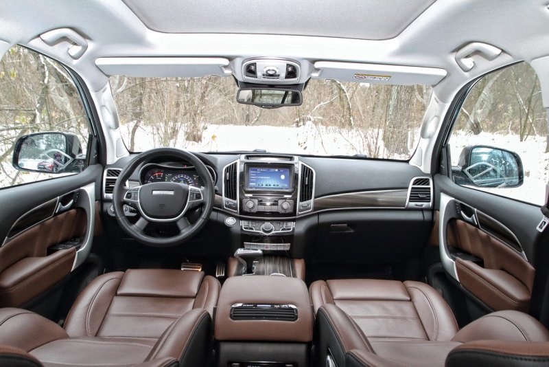 Haval h9 салон светлый