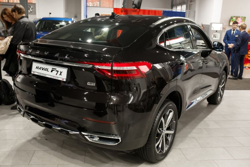 Haval f7x Tech Plus черный