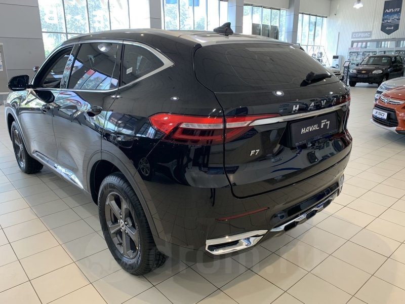 Haval f7 черный антихром