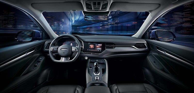 Haval f7x Tech Plus интерьер