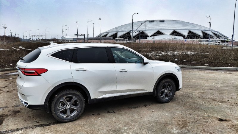 Haval f7 белый перламутр