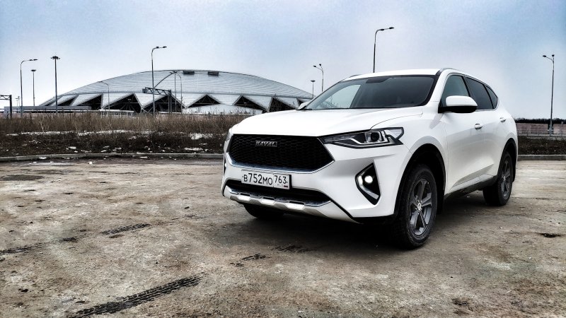 Haval f7x белый