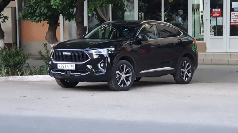 Haval f7x черный матовый