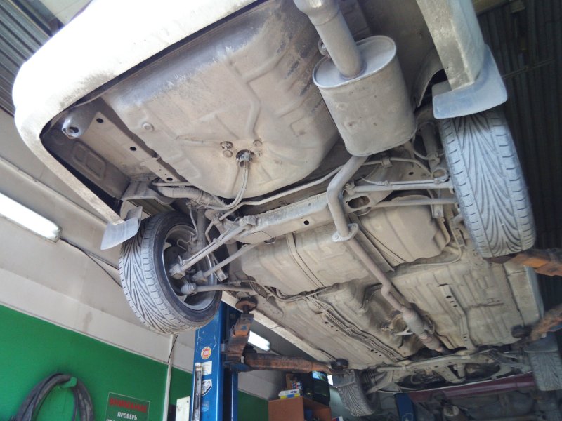 Suzuki sx4 днище