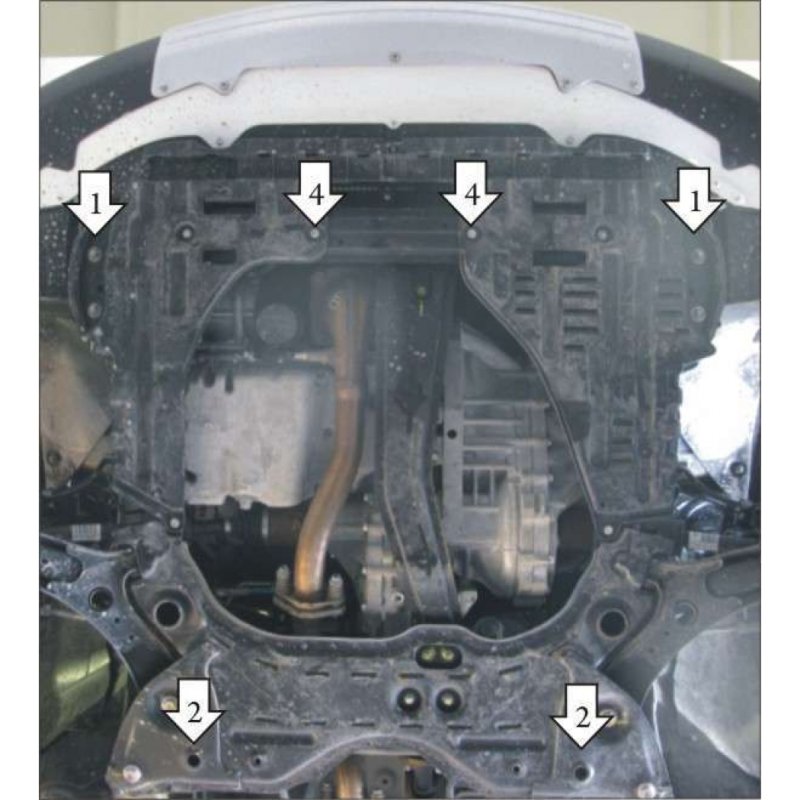 Защита двигателя Сузуки sx4 2006-2013