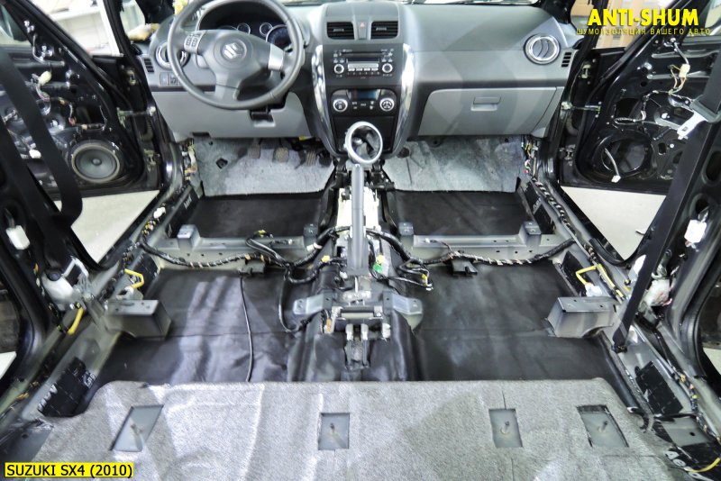 Suzuki sx4 шумоизоляция