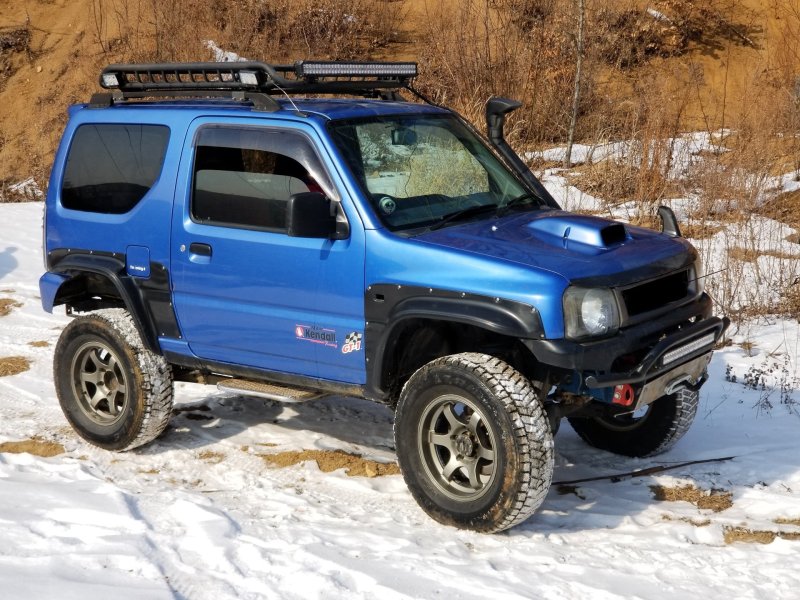 Suzuki Jimny Arctic track