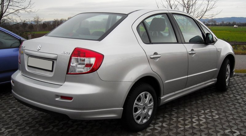 Suzuki sx4 2007 седан