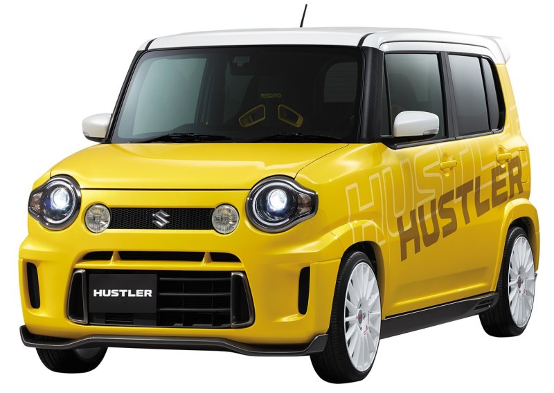 Suzuki Hustler желтый