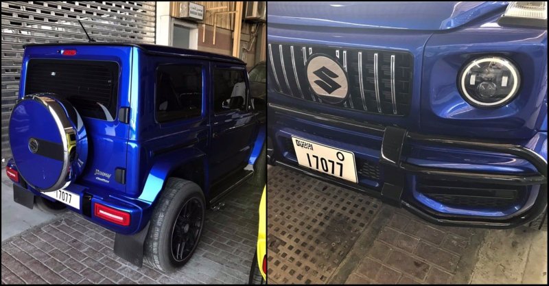 Suzuki Jimny под Гелик
