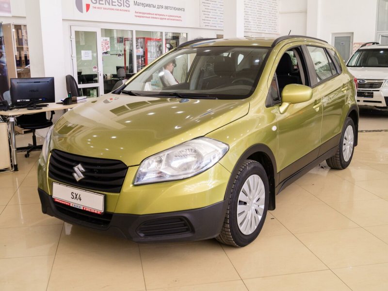 Suzuki/sx4 2014 зеленая