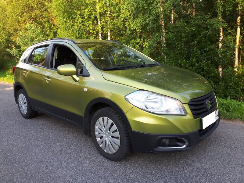 Suzuki sx4 2013 зеленый