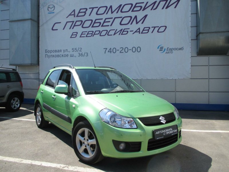 Сузуки sx4 салатовый