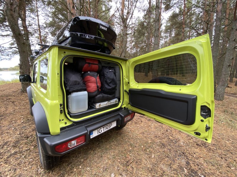 Suzuki Jimny 4 багажник