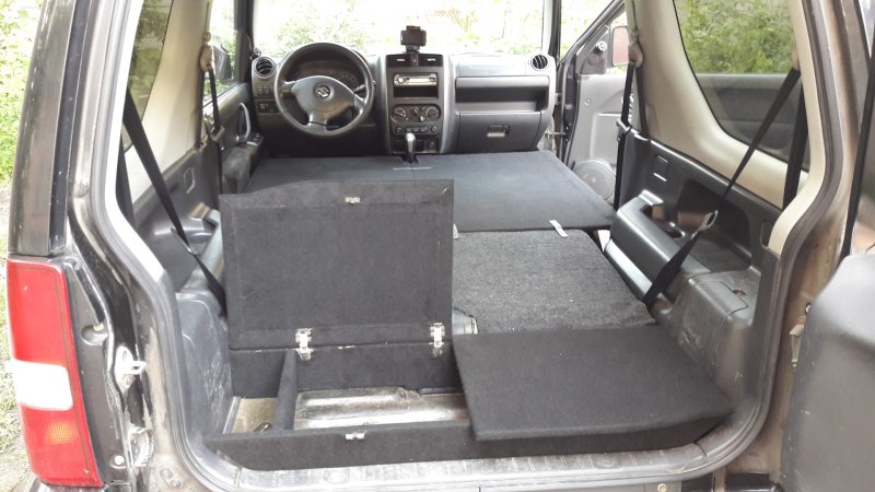 Suzuki Jimny 4 багажник