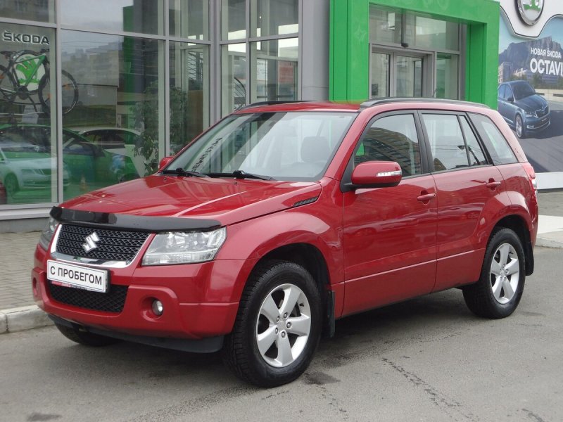 Suzuki Grand Vitara 2008 красный