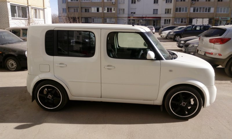 Nissan Cube z11 ex 2003 внешний вид