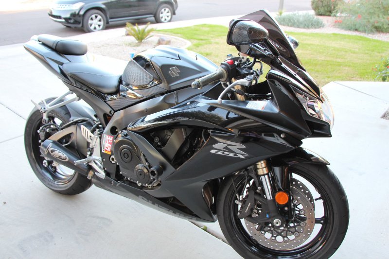 Suzuki GSXR 600 Black