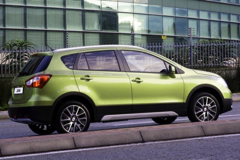 Suzuki/sx4 2014 зеленая