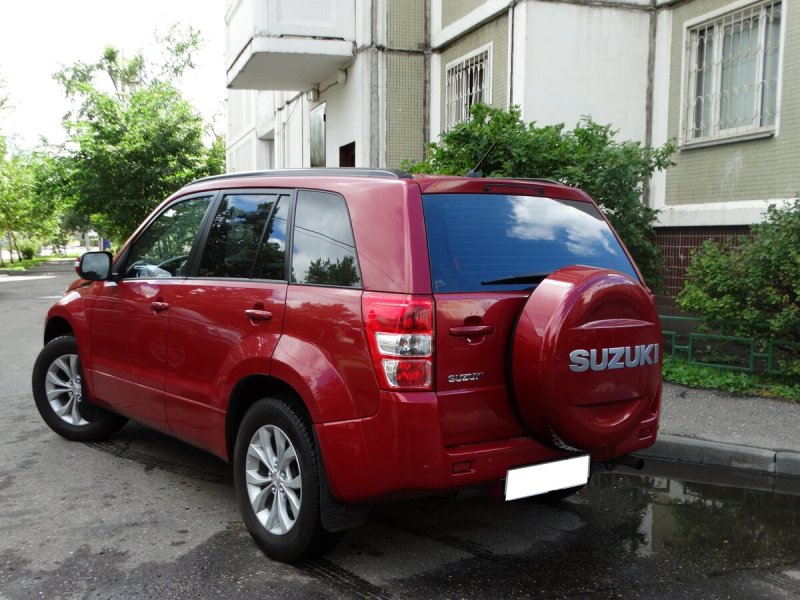 Suzuki Grand Vitara 2008 красный