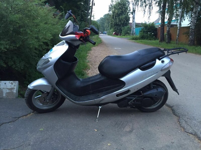 Suzuki address 110 серый