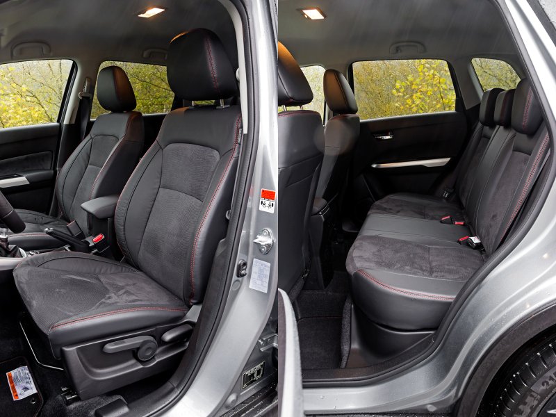 Suzuki Grand Vitara 2008 салон внутри сзади