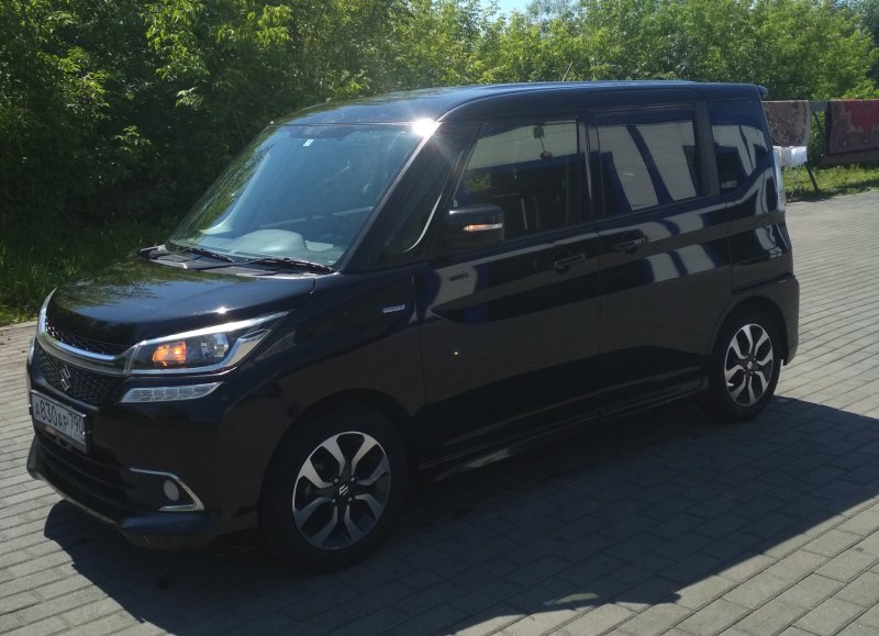 Suzuki Solio Bandit разгон до 100