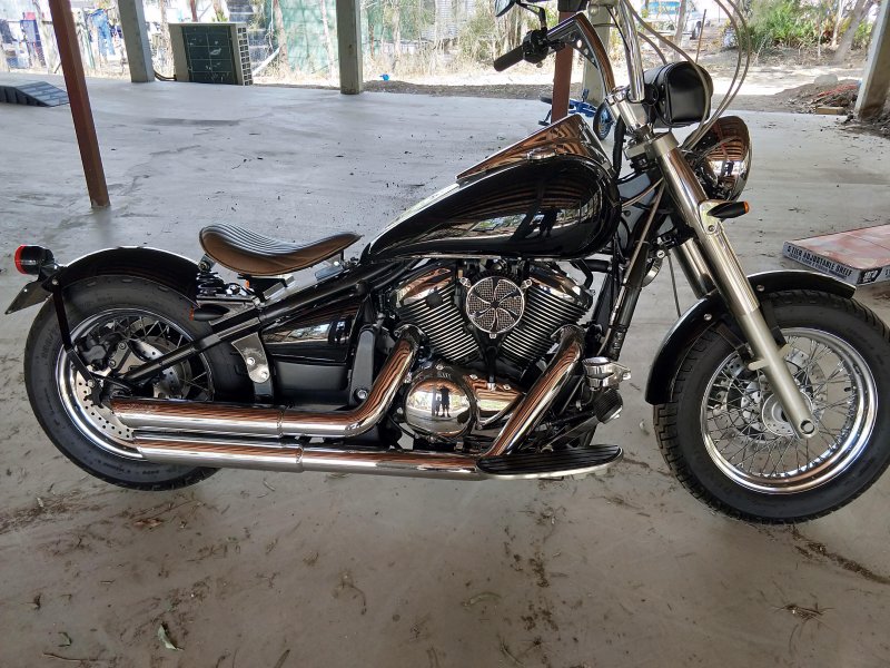 Kawasaki Vulcan 900 боббер