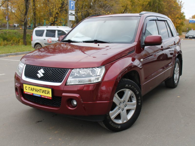 Suzuki Grand Vitara,2008 пурпурный