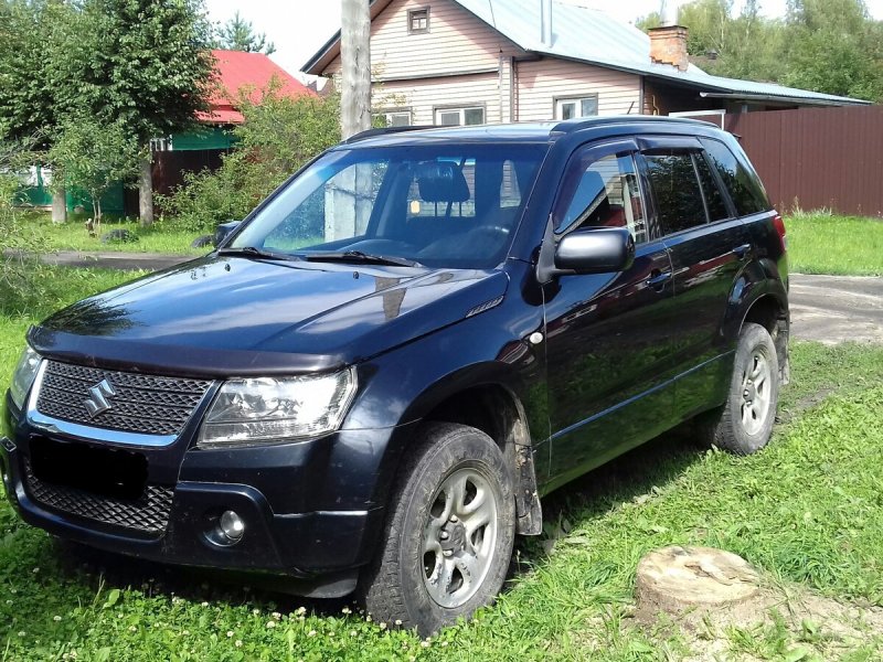 Сузуки Гранд Витара 2008 черный