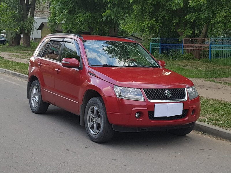 Suzuki Grand Vitara 2008 бордовая